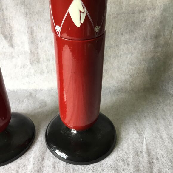 Rare 11” Vintage Japanese Kokeshi Doll/Box Pair - Picture 8 of 16